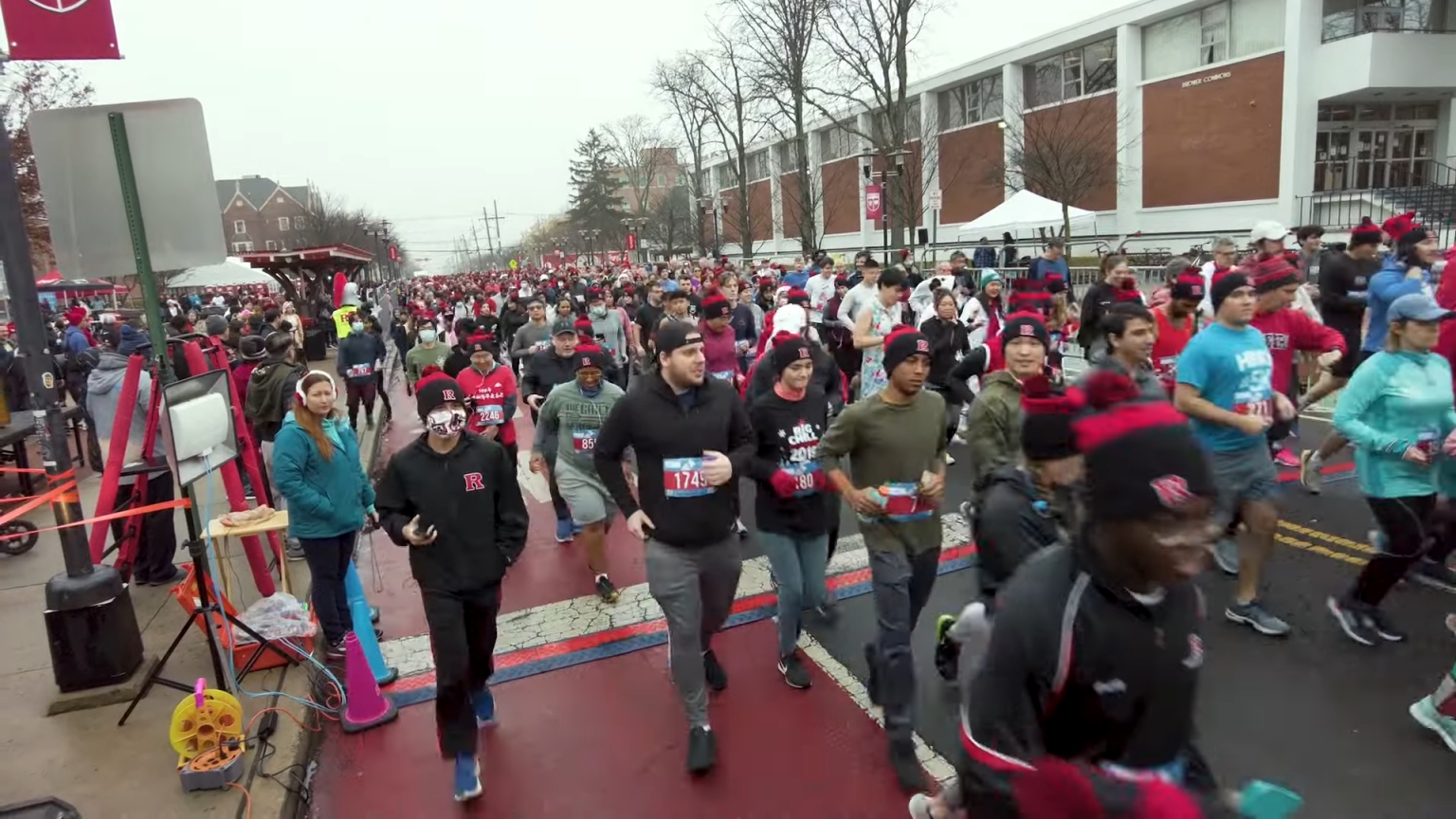 Rutgers Big Chill 5K draws 2,000 runners Division of Student Affairs