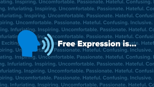 Free Expression Graphic