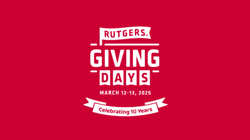 Rutgers Giving Days 2025 Banner
