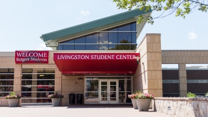 entrance to Livingston Student Center