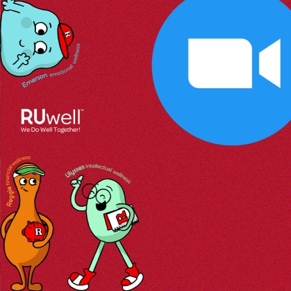 Zoom symbol and RUwell graphic characters