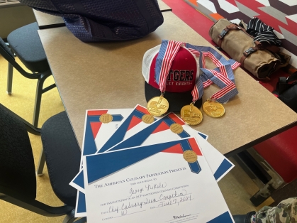 Awards and medals from the conference